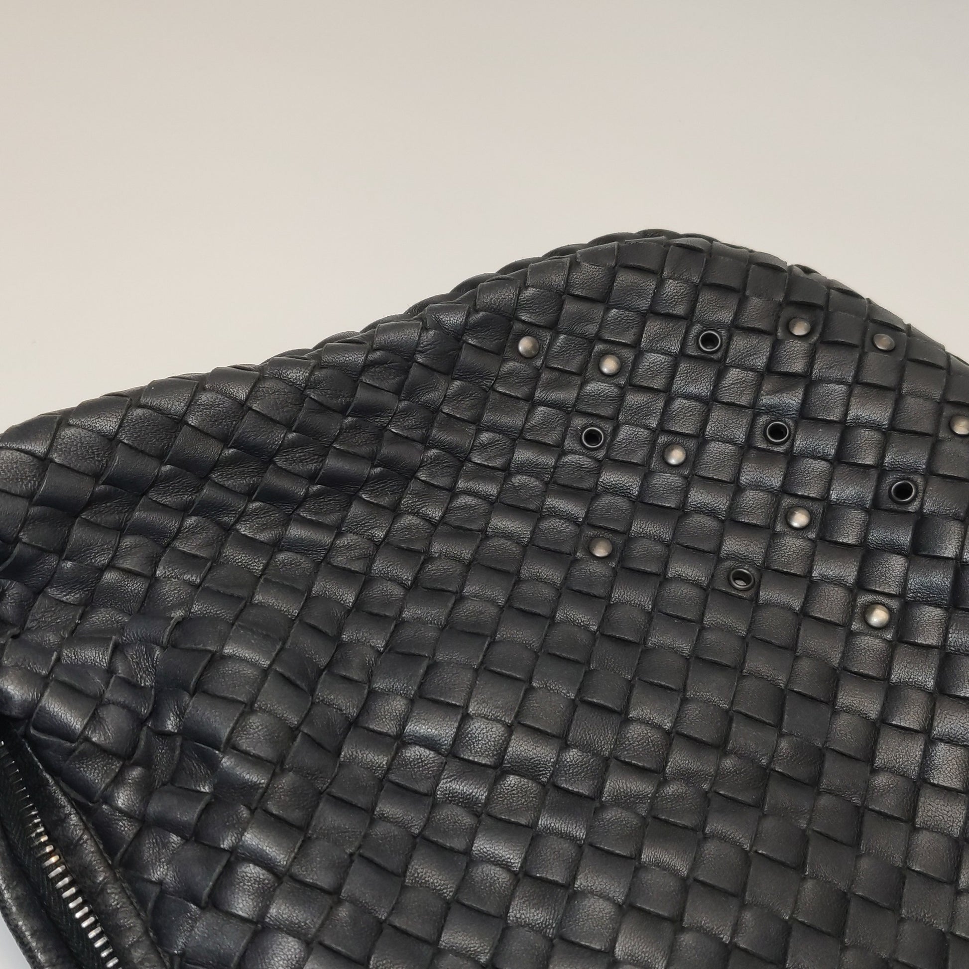 Bottega Veneta Intrecciato Hobo Studded