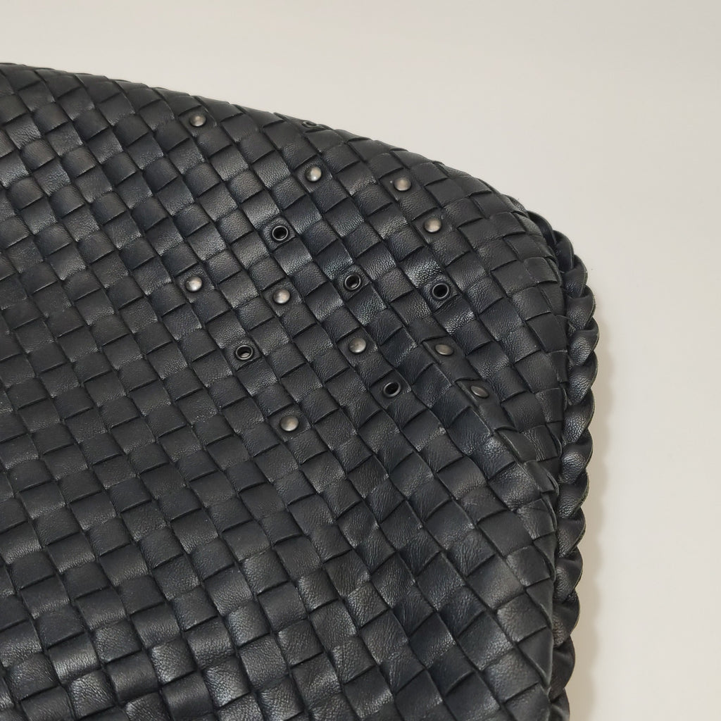 Bottega Veneta Intrecciato Hobo Studded