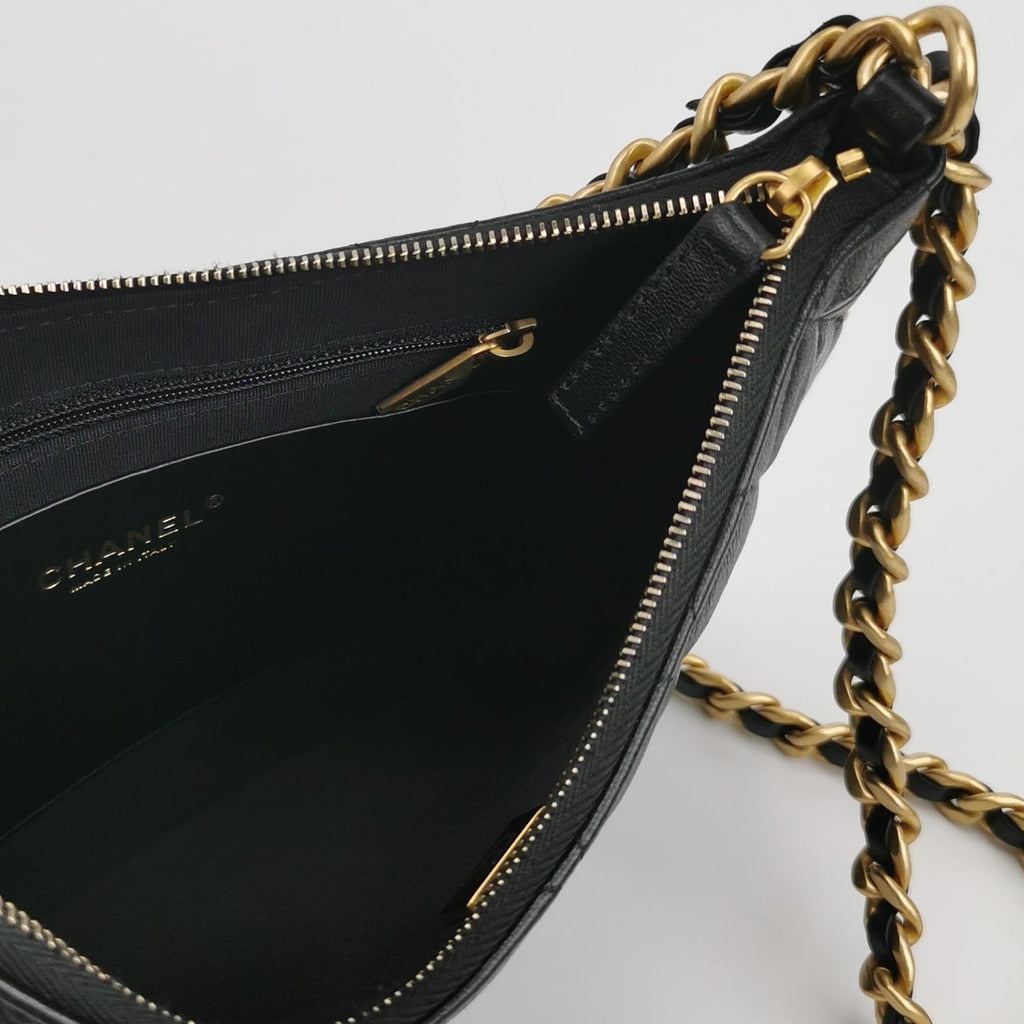 Chanel Quilted Chain Hobo