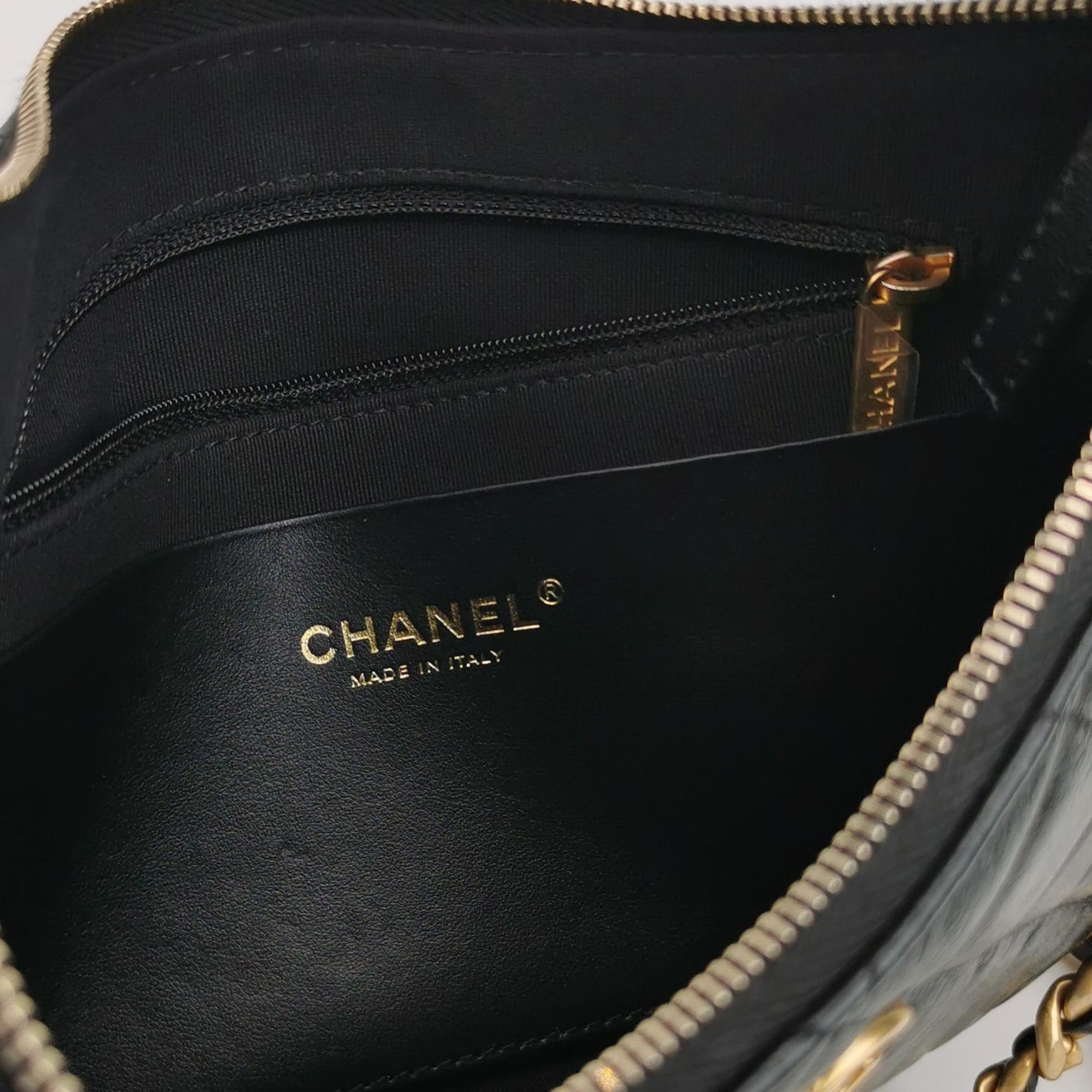 Chanel Quilted Chain Hobo
