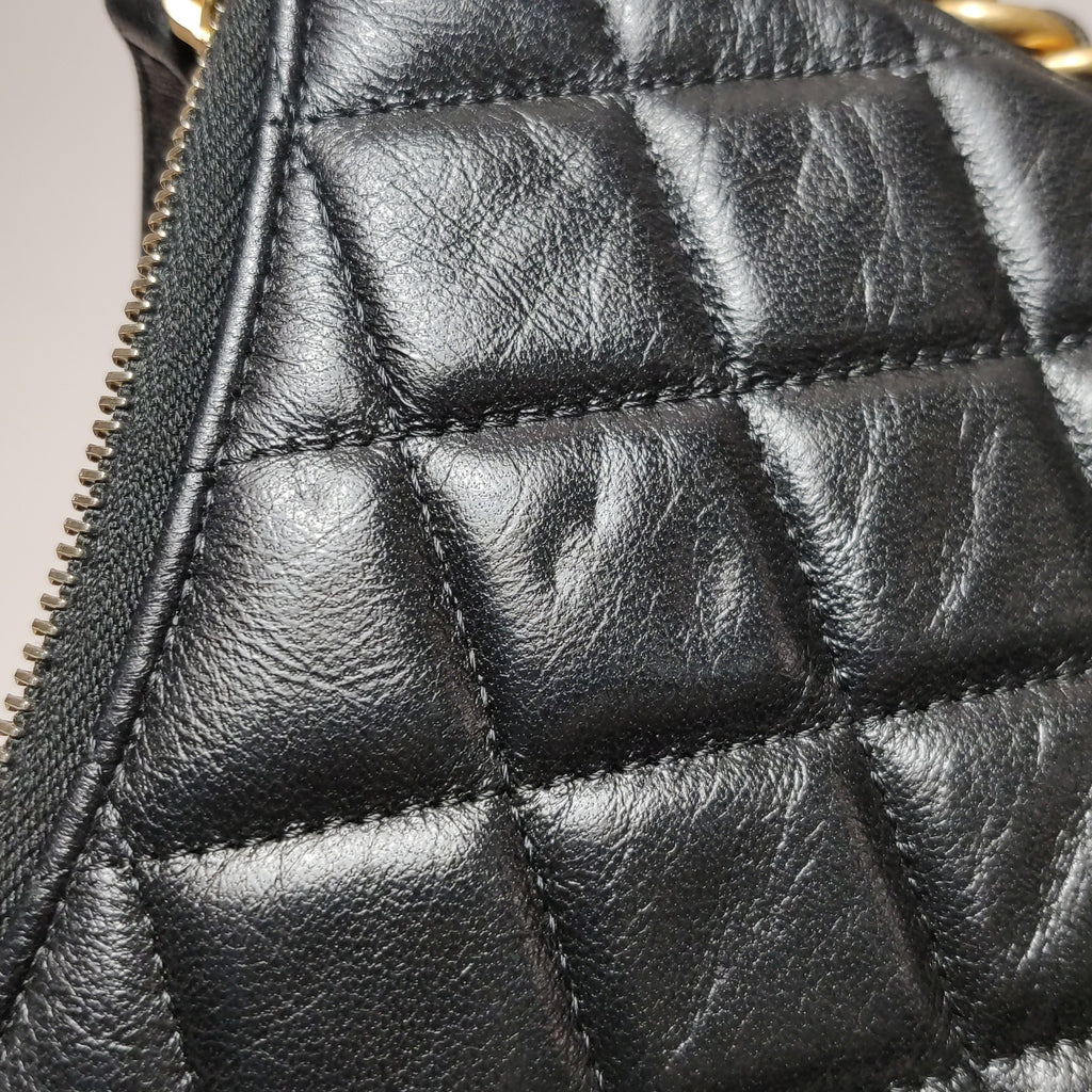 Chanel Quilted Chain Hobo