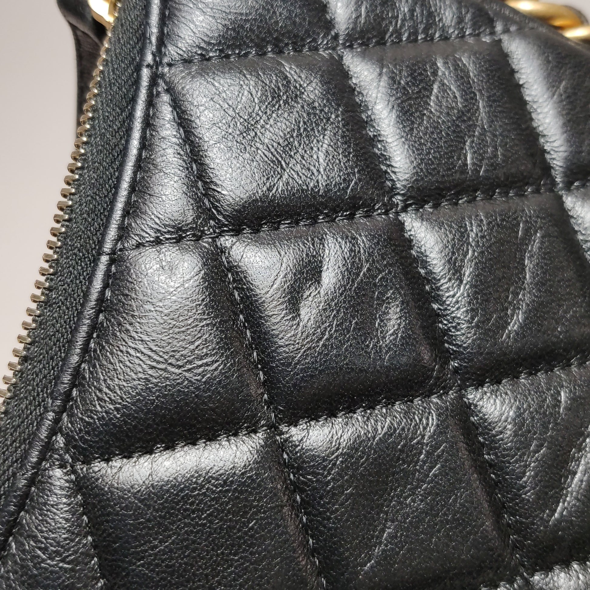 Chanel Quilted Chain Hobo