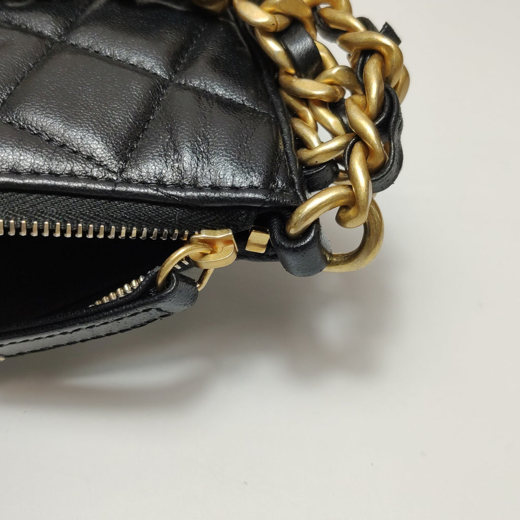 Chanel Quilted Chain Hobo