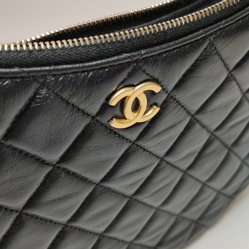 Chanel Quilted Chain Hobo