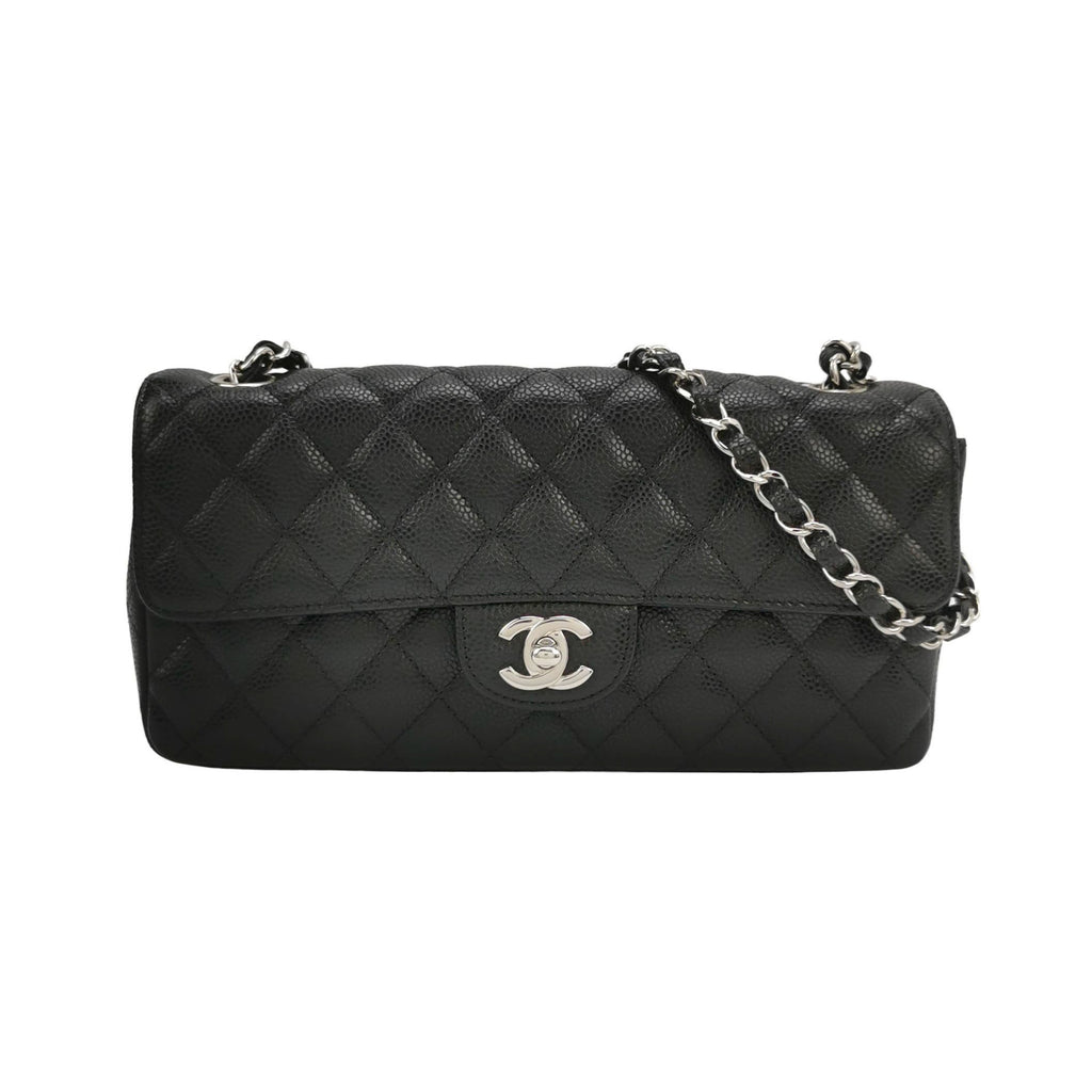 Chanel Flap East West Caviar