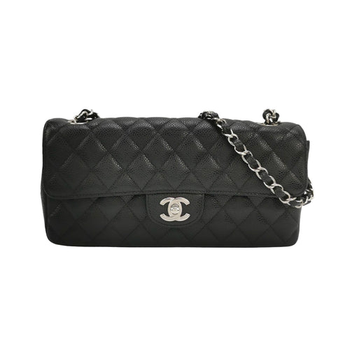 Chanel Flap East West Caviar