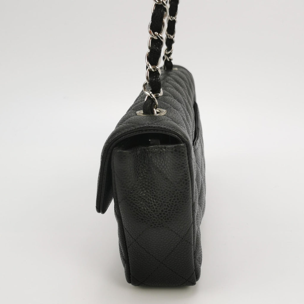 Chanel Flap East West Caviar