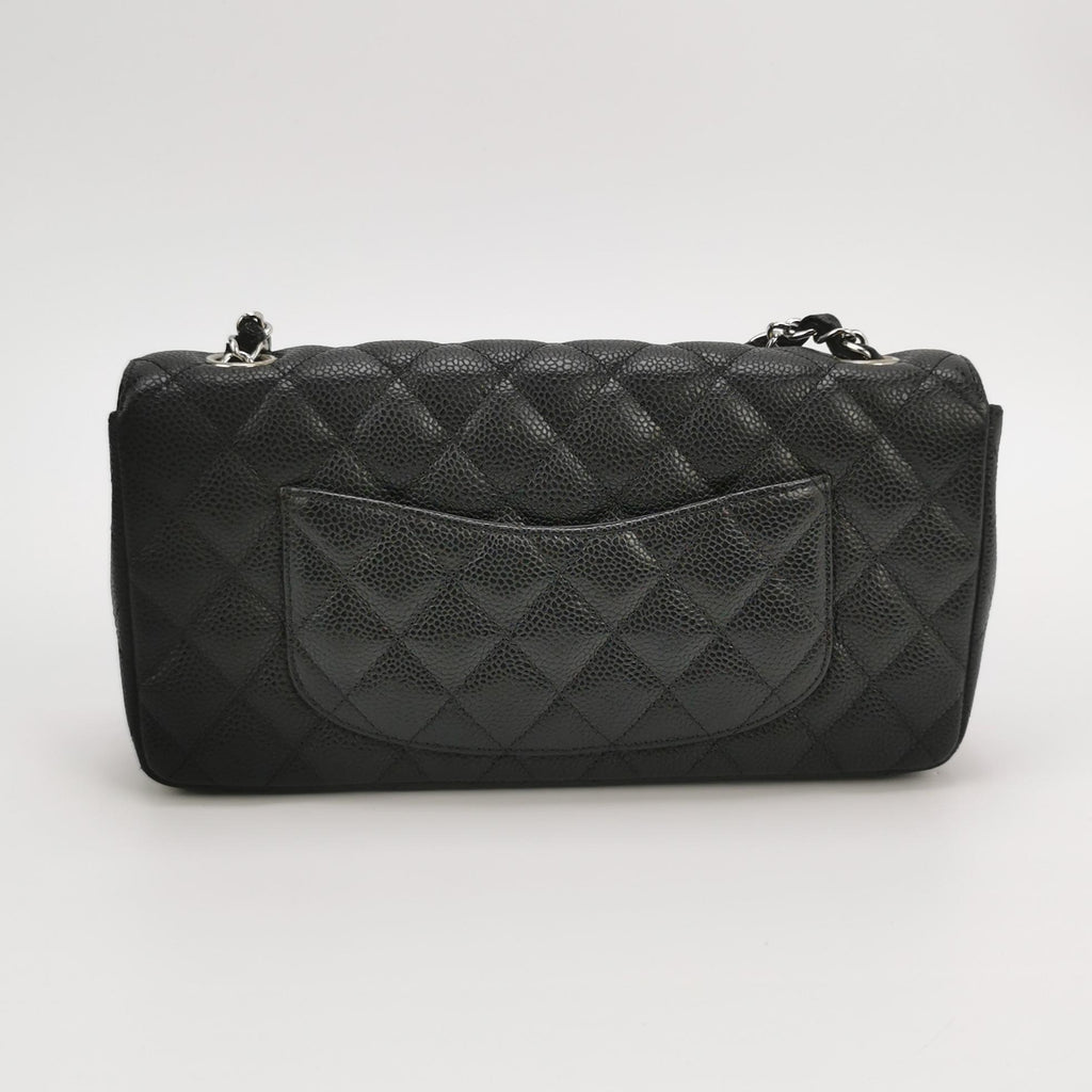 Chanel Flap East West Caviar