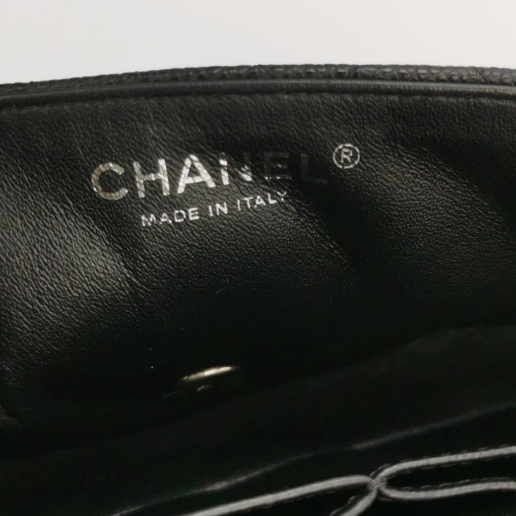 Chanel Flap East West Caviar