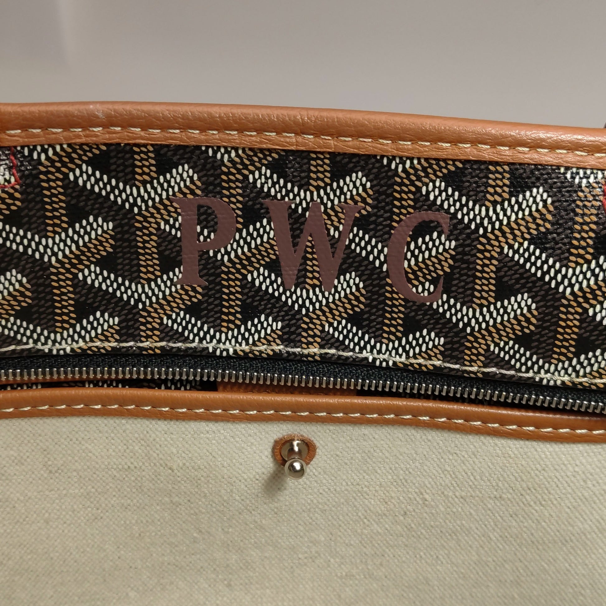 Goyard Artois PM Noir Tan