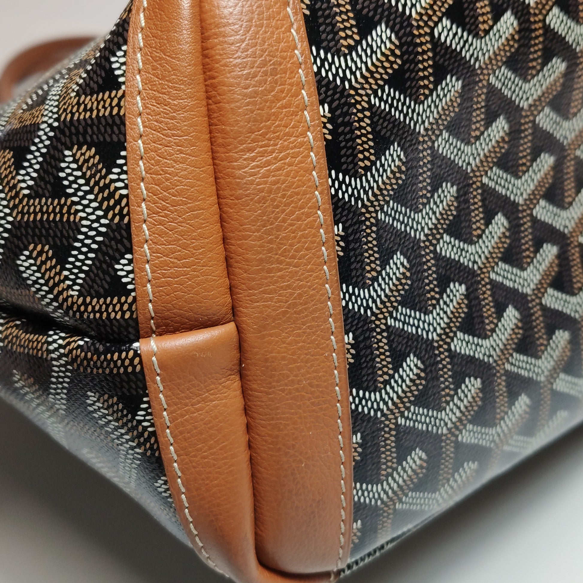 Goyard Artois PM Noir Tan