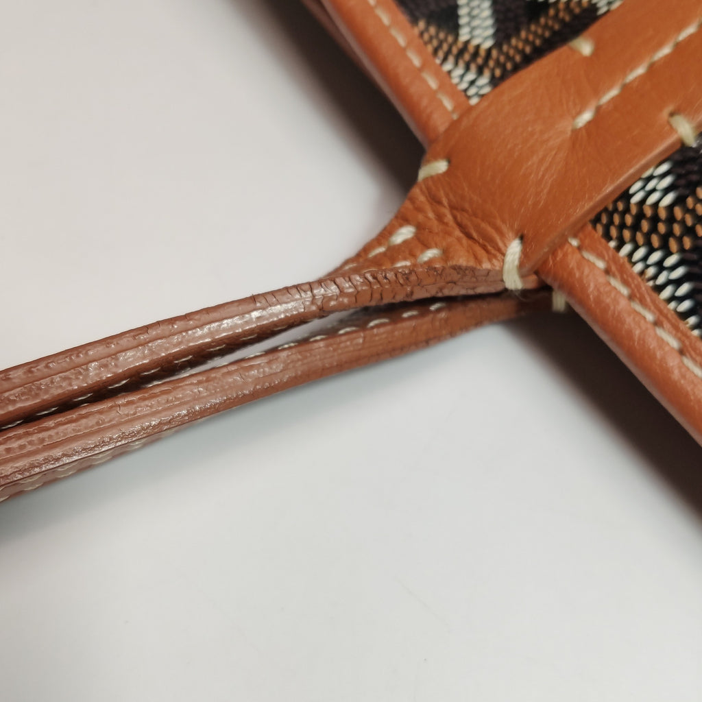 Goyard Artois PM Noir Tan