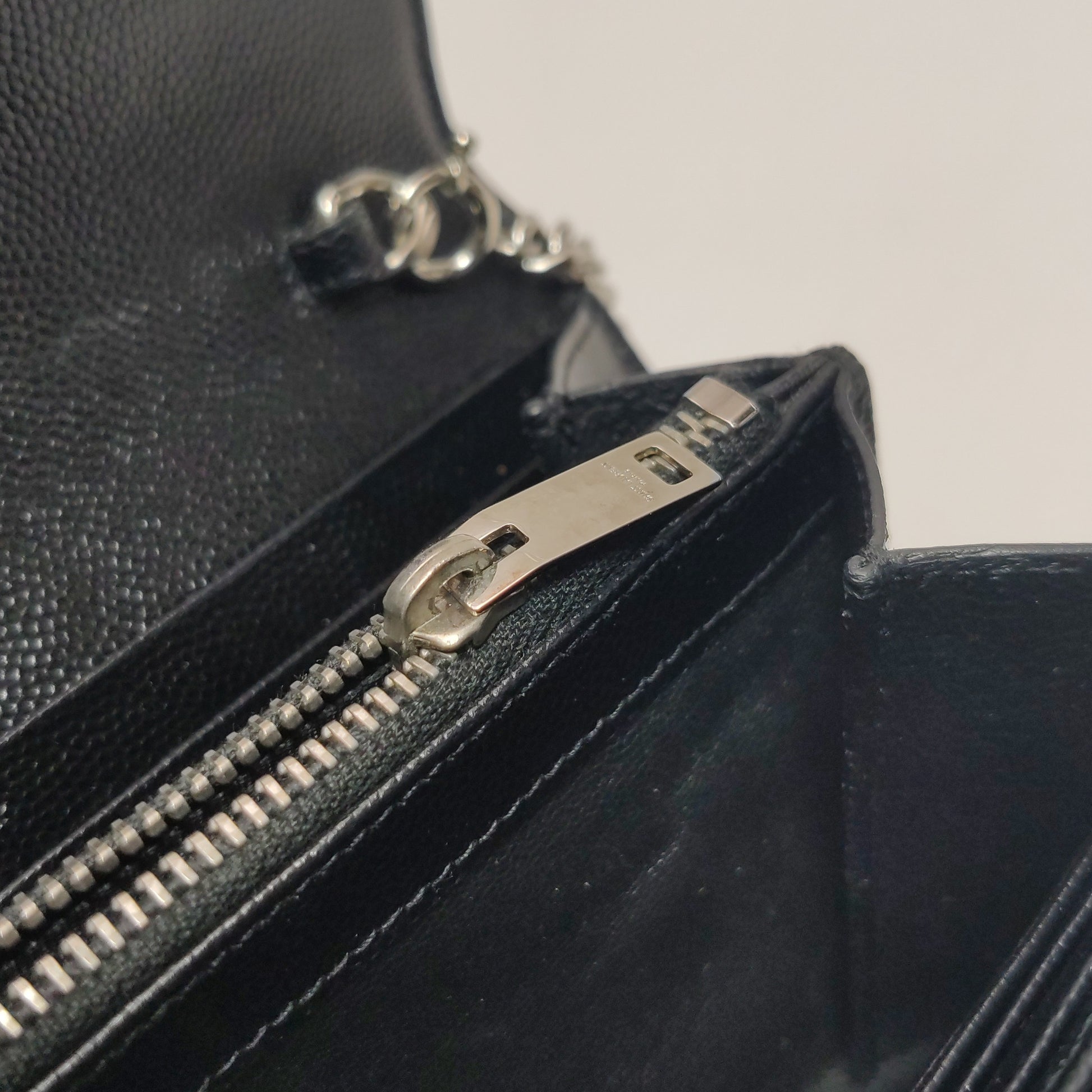 Saint Laurent Long Wallet on Chain