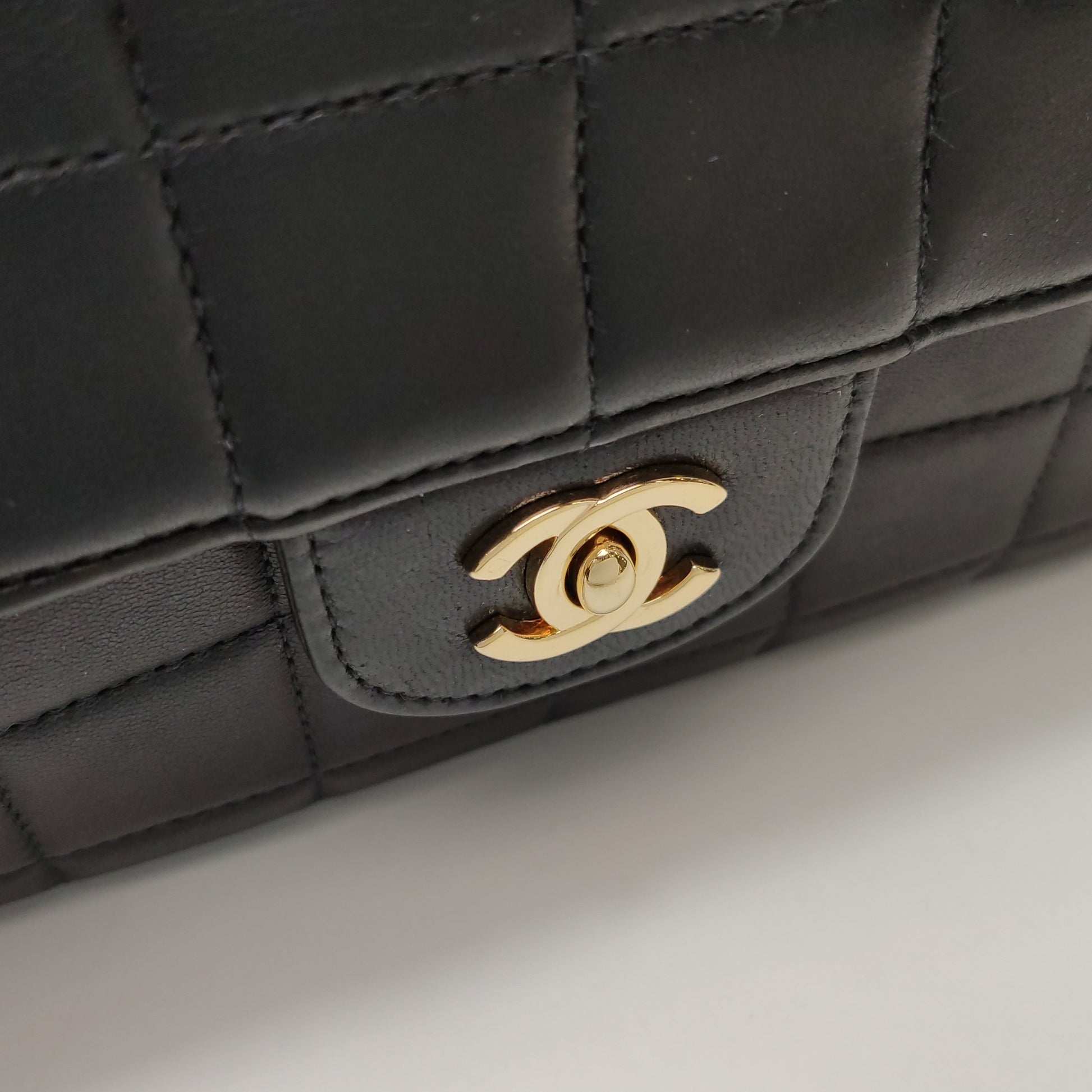 Chanel Flap Chocolate Bar East West