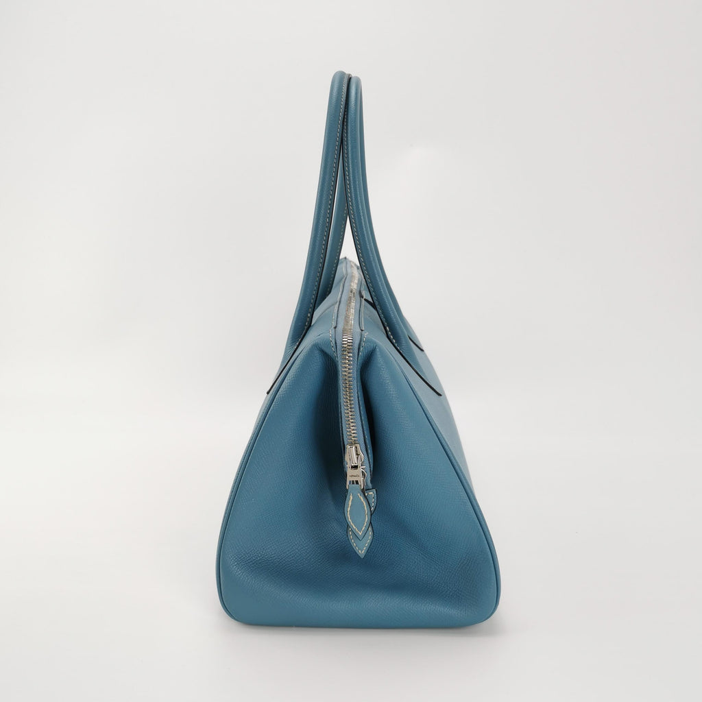 Hermès Bombay 40 Epsom Blue Jean