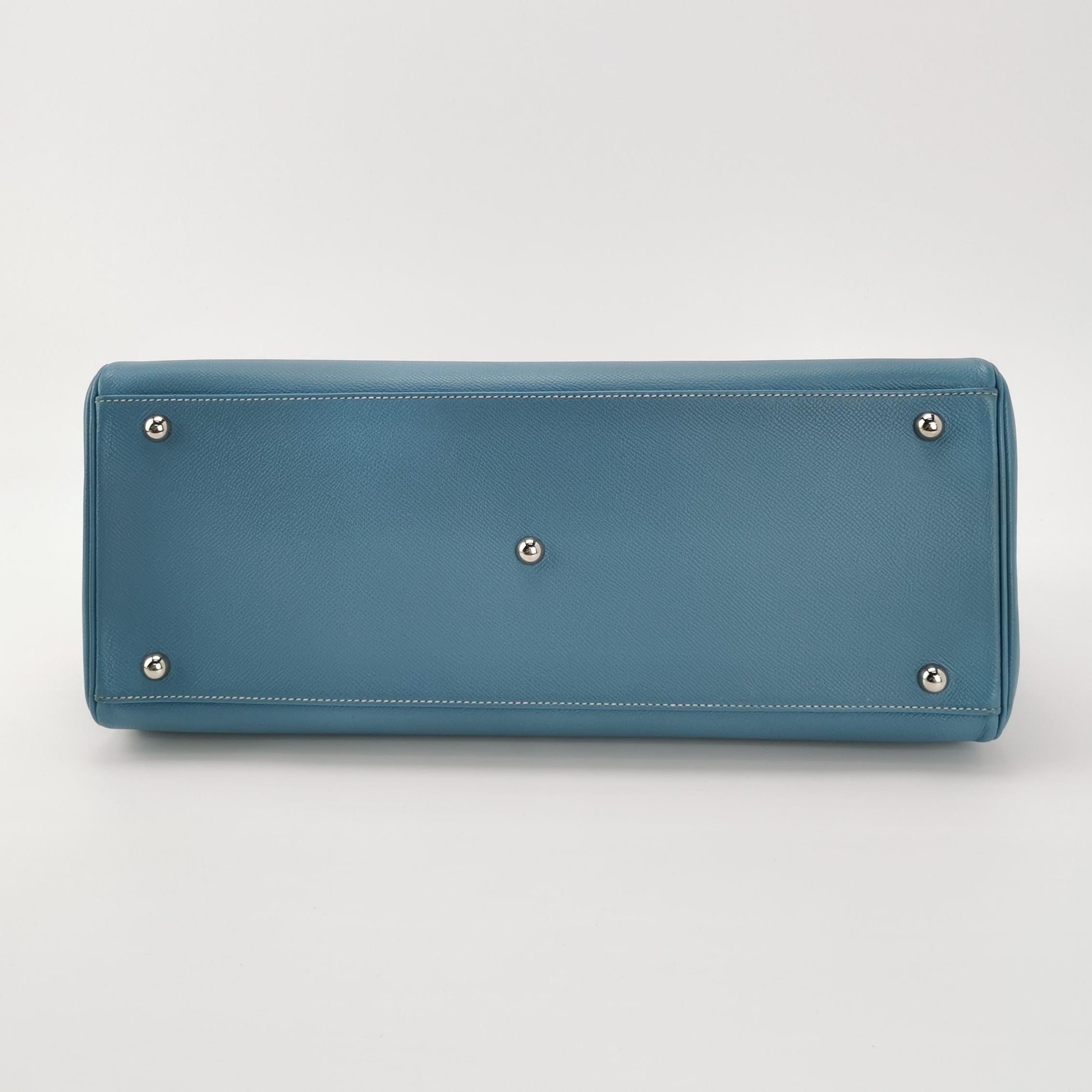 Hermès Bombay 40 Epsom Blue Jean