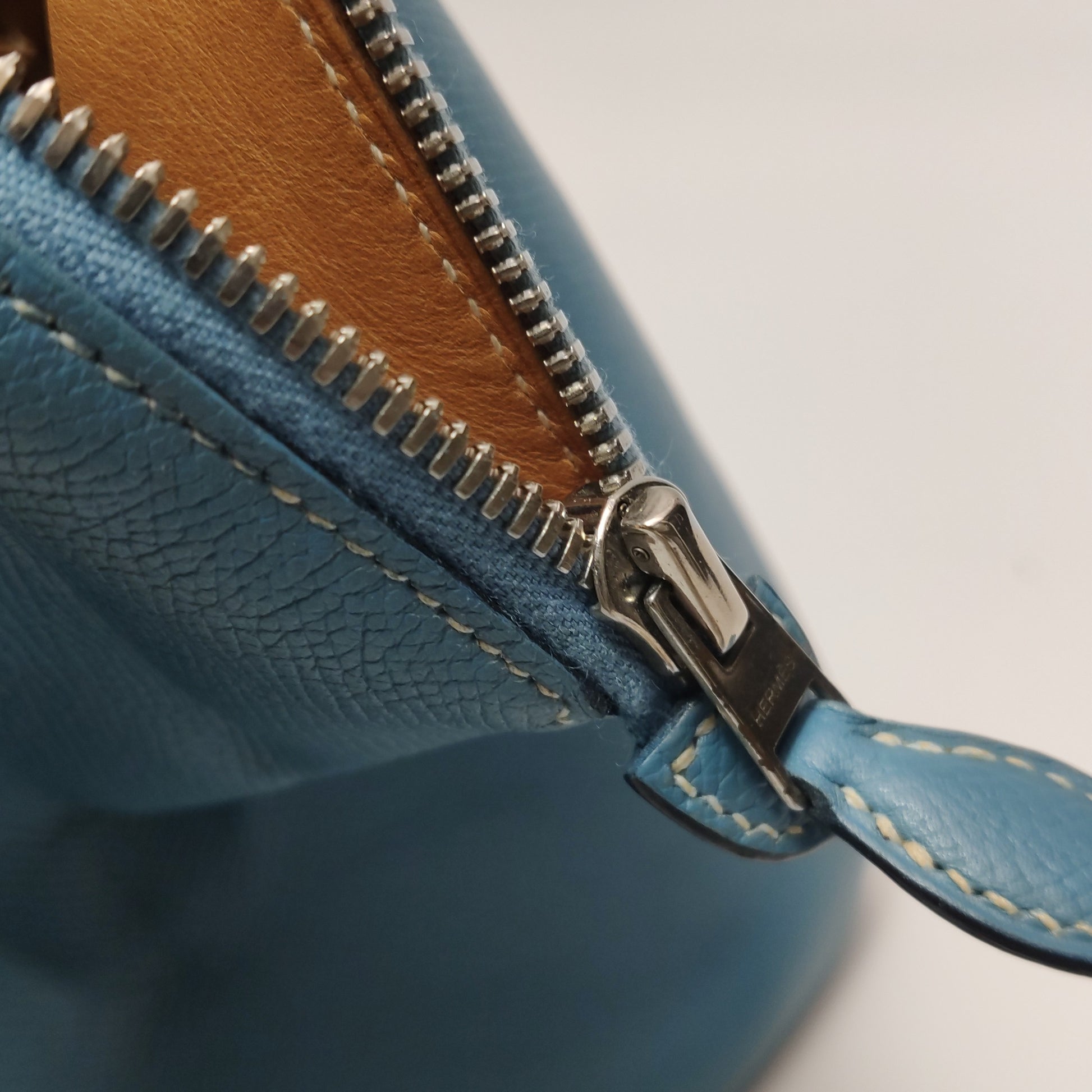 Hermès Bombay 40 Epsom Blue Jean