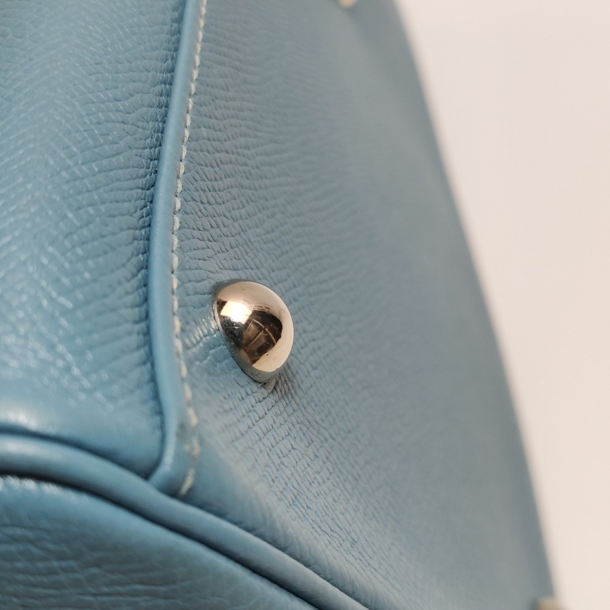 Hermès Bombay 40 Epsom Blue Jean