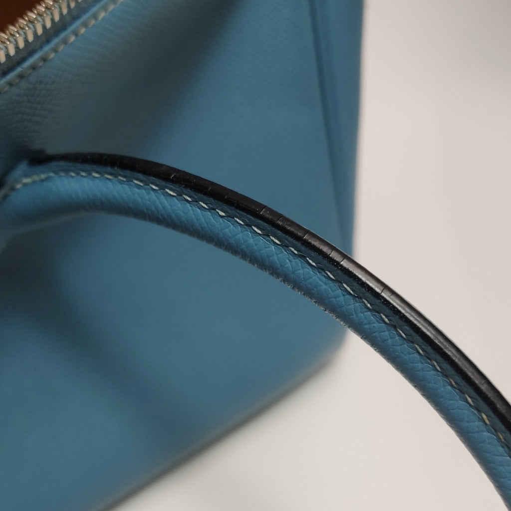 Hermès Bombay 40 Epsom Blue Jean