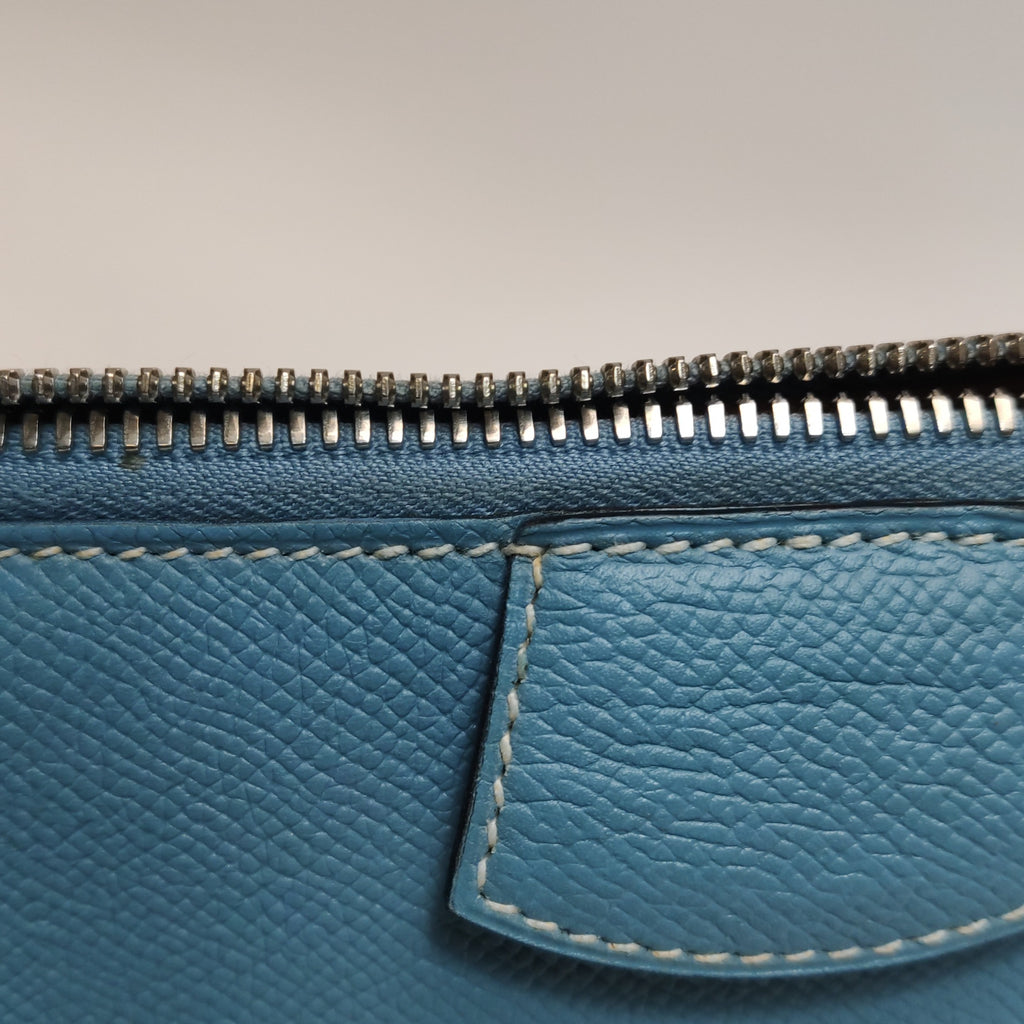 Hermès Bombay 40 Epsom Blue Jean