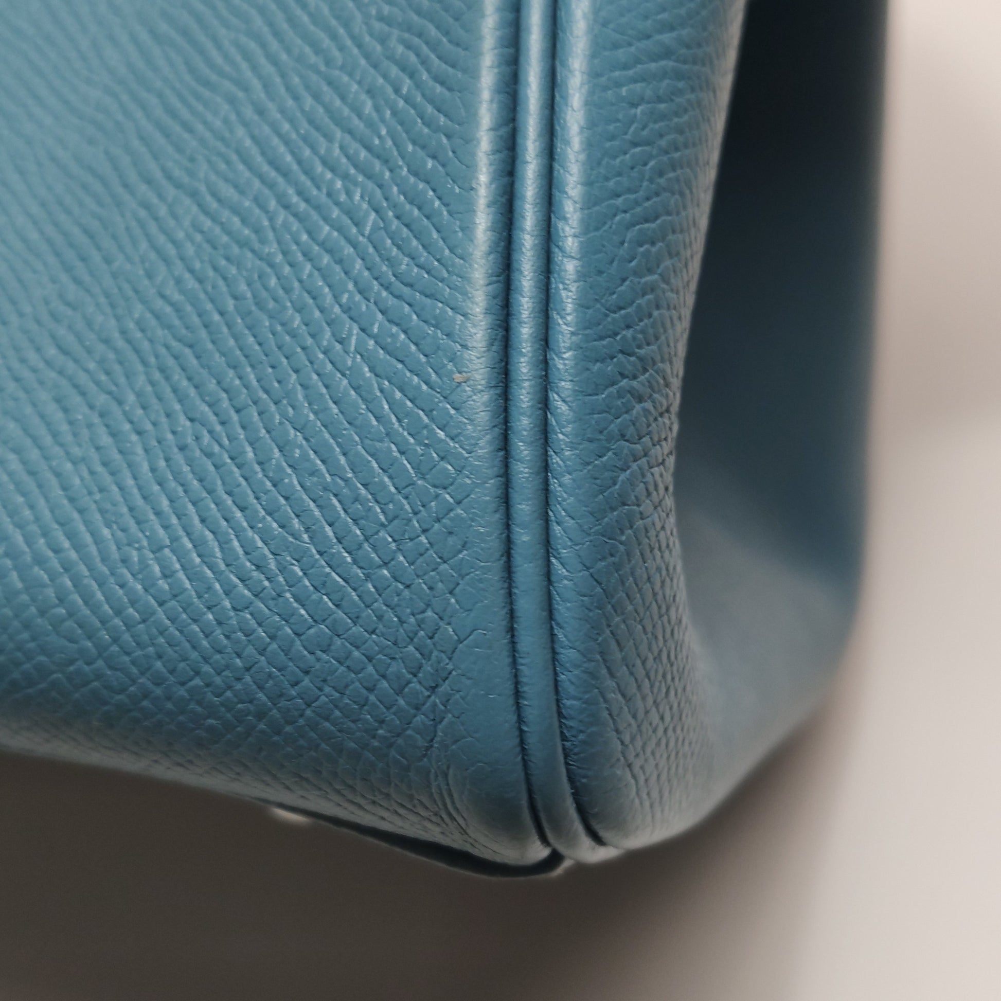 Hermès Bombay 40 Epsom Blue Jean