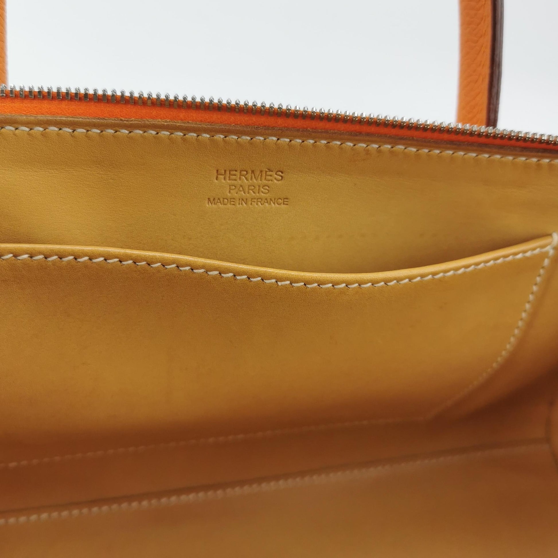 Hermès Bombay 27 Epsom Orange