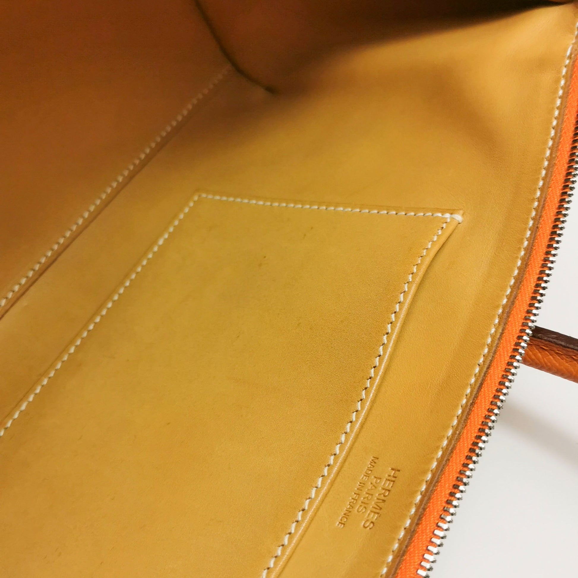 Hermès Bombay 27 Epsom Orange