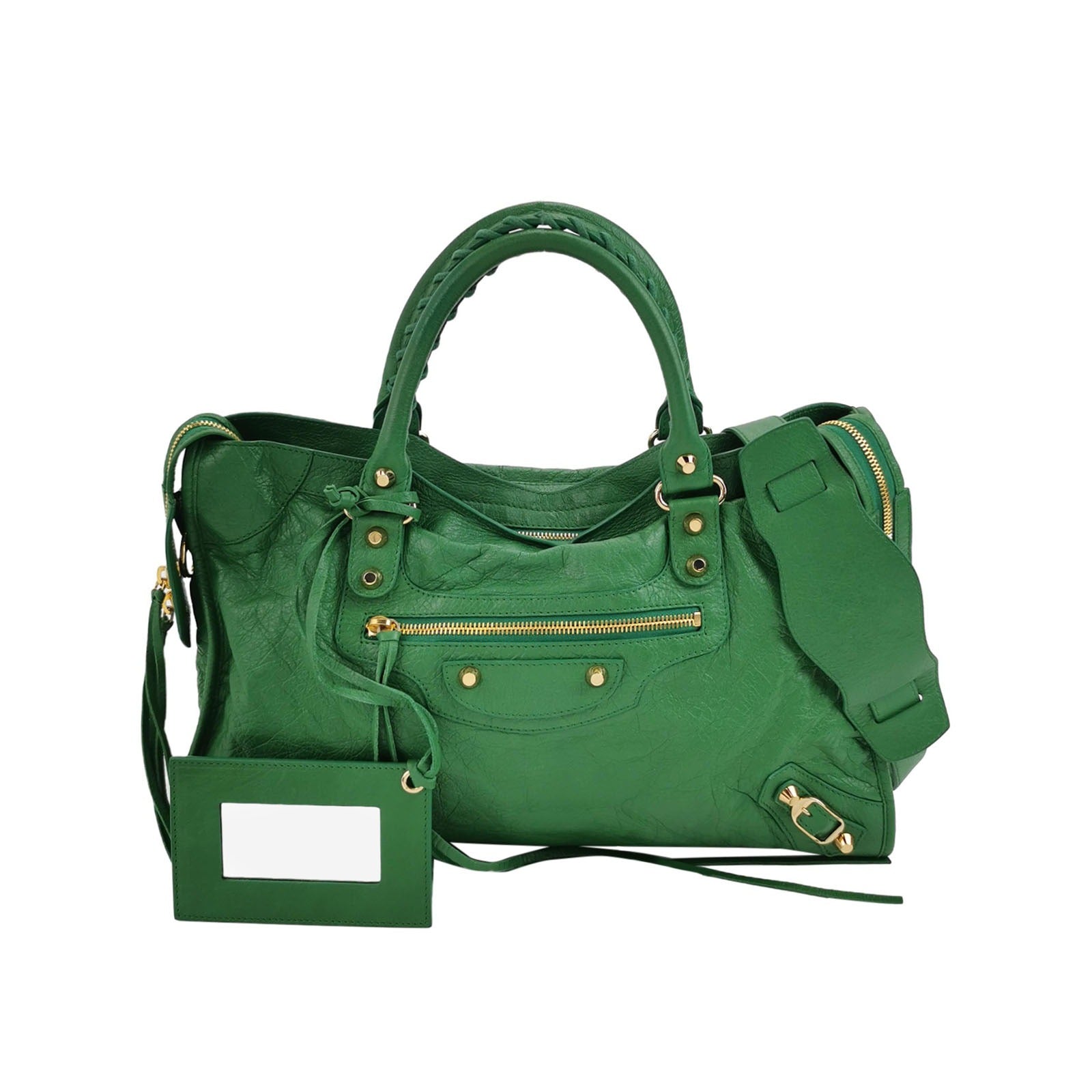 Balenciaga Classic City Medium Green
