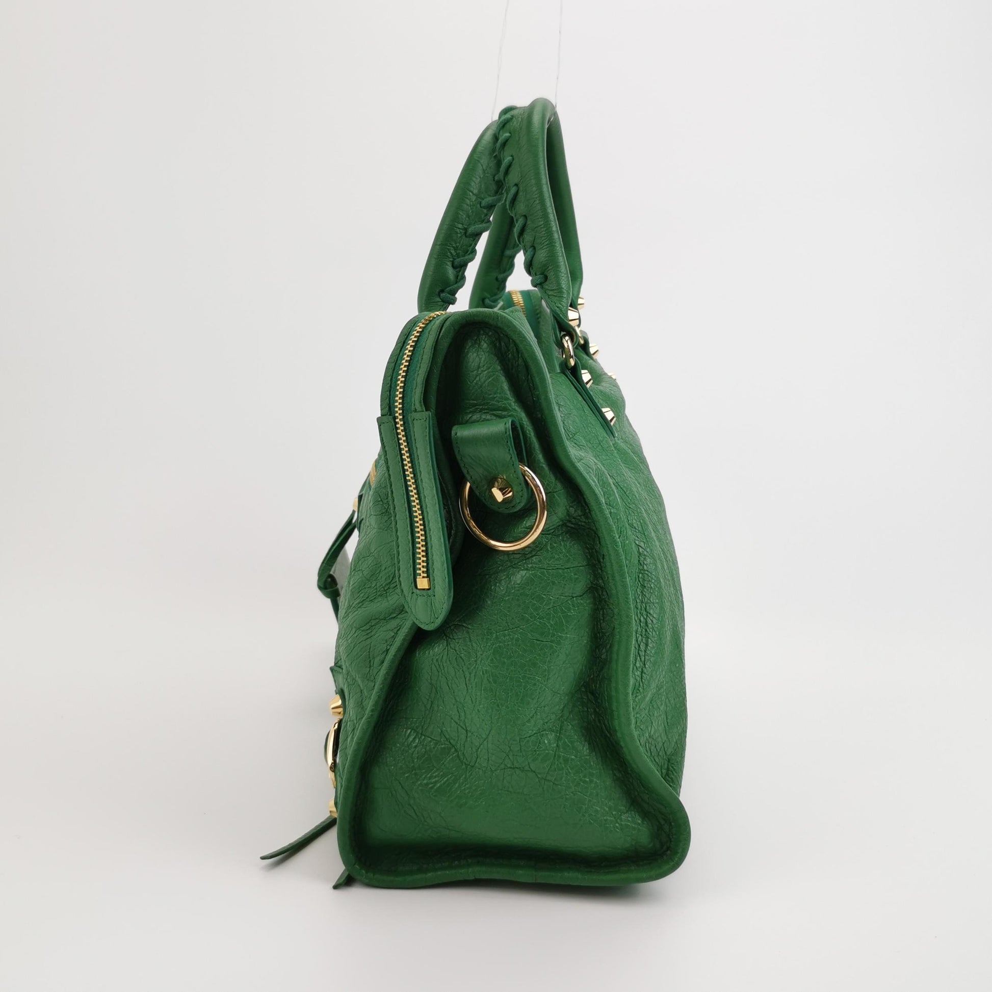 Balenciaga Classic City Medium Green