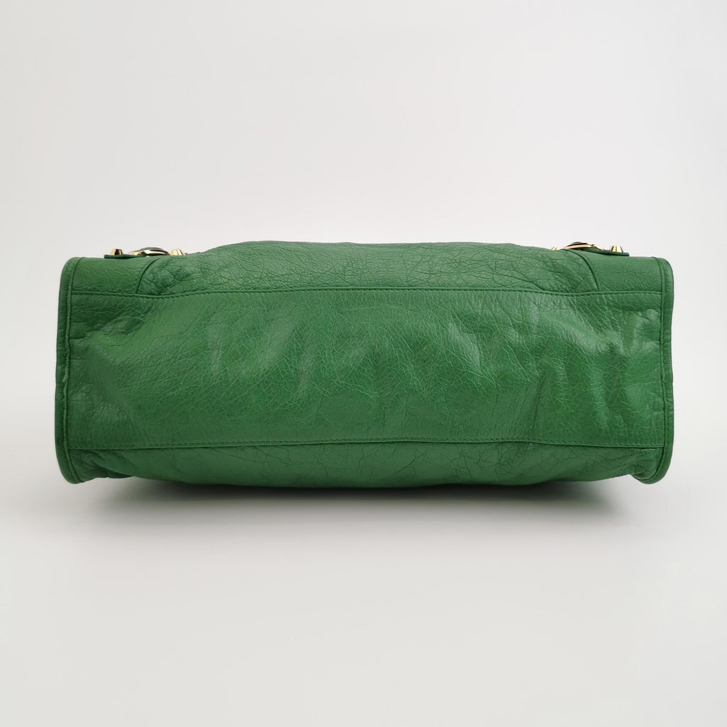 Balenciaga Classic City Medium Green
