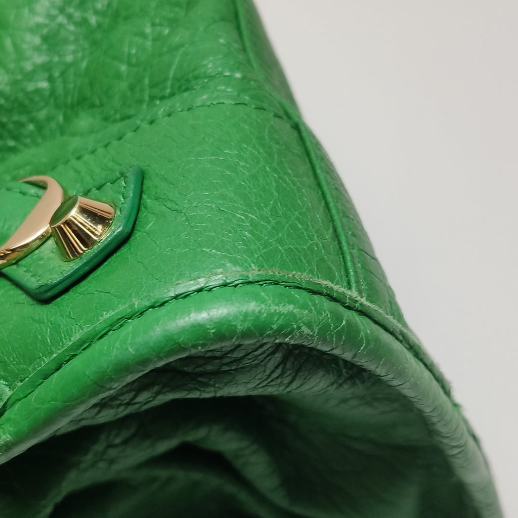 Balenciaga Classic City Medium Green