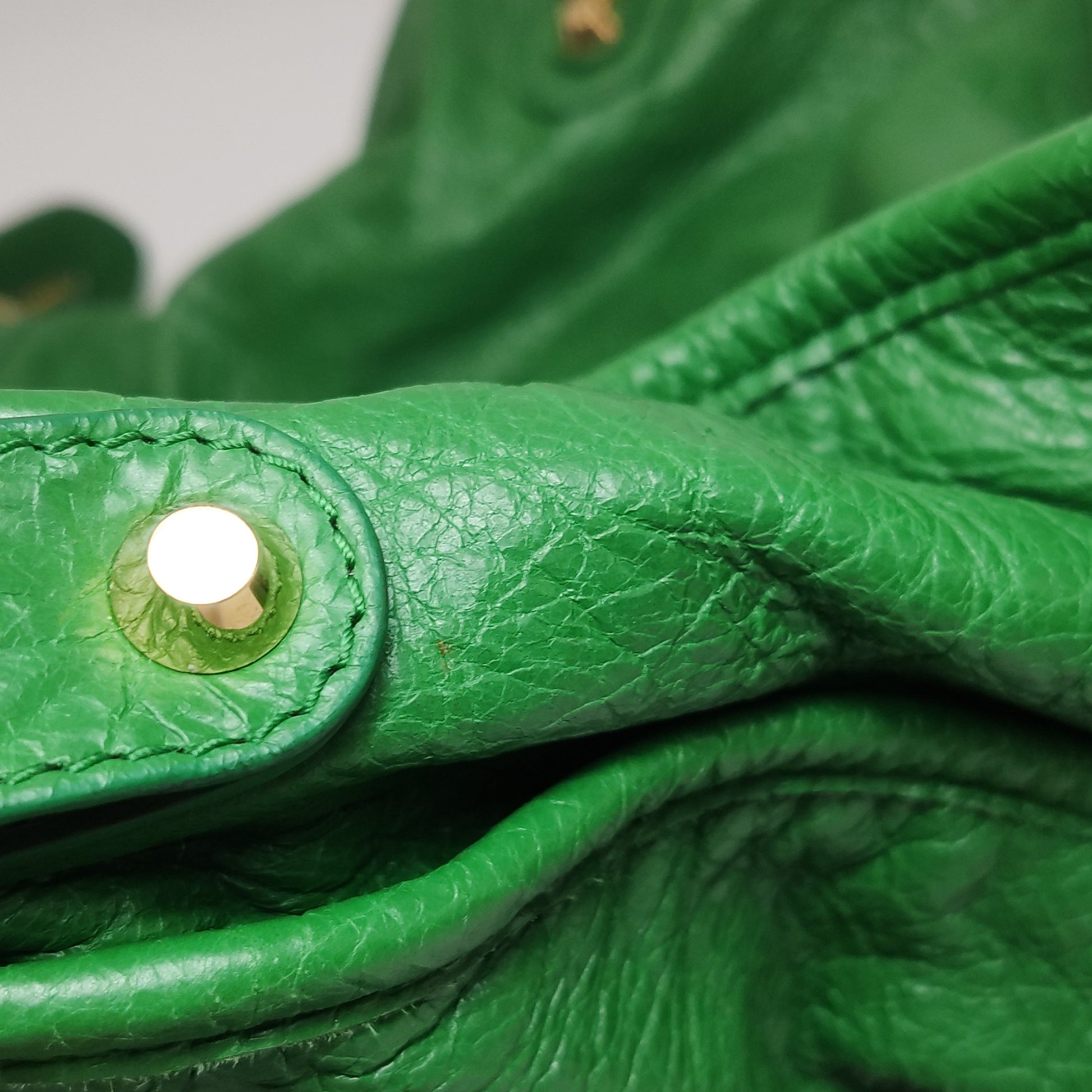 Balenciaga Classic City Medium Green