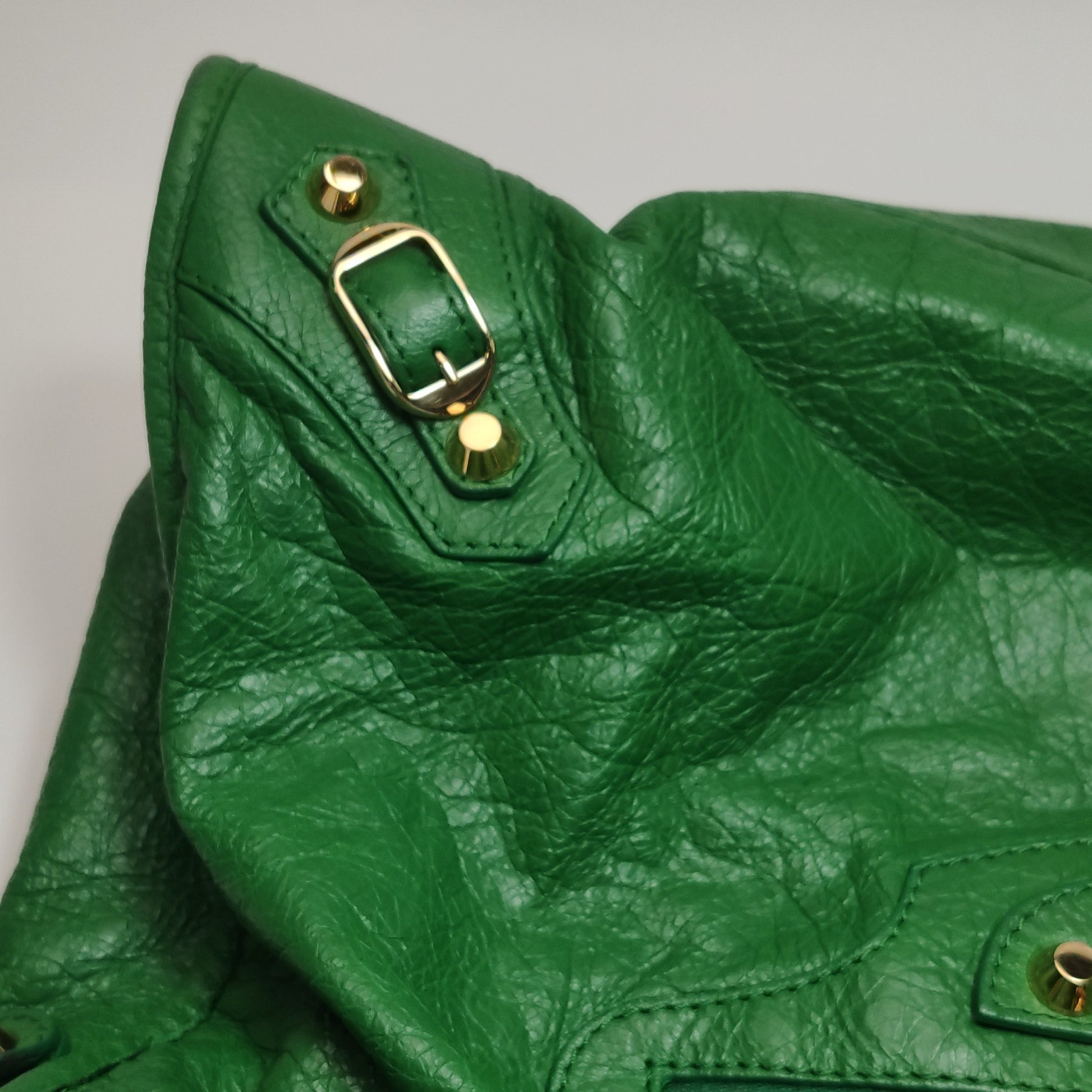Balenciaga Classic City Medium Green