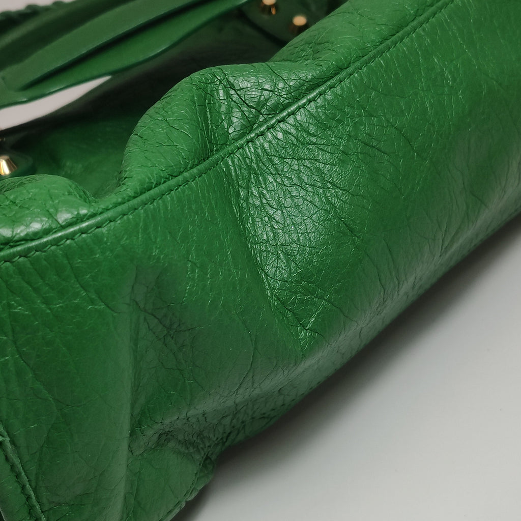Balenciaga Classic City Medium Green
