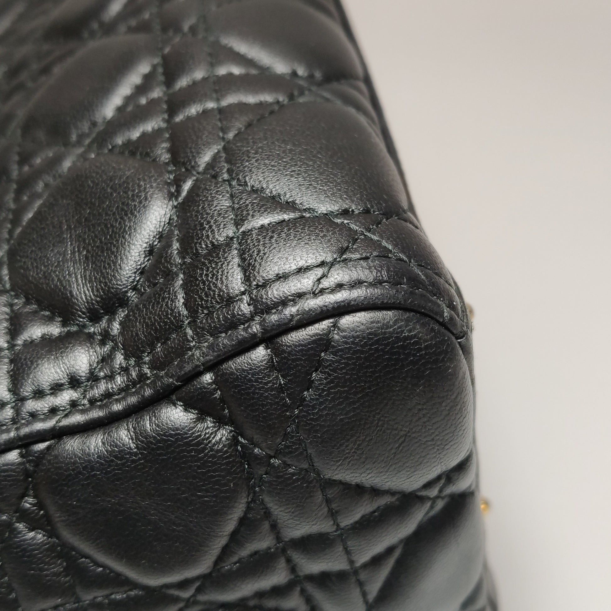 Dior Lady Dior Medium Black Quilted