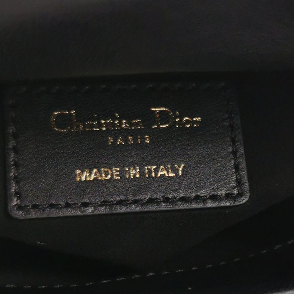 Dior Lady Dior Micro Black Quilted