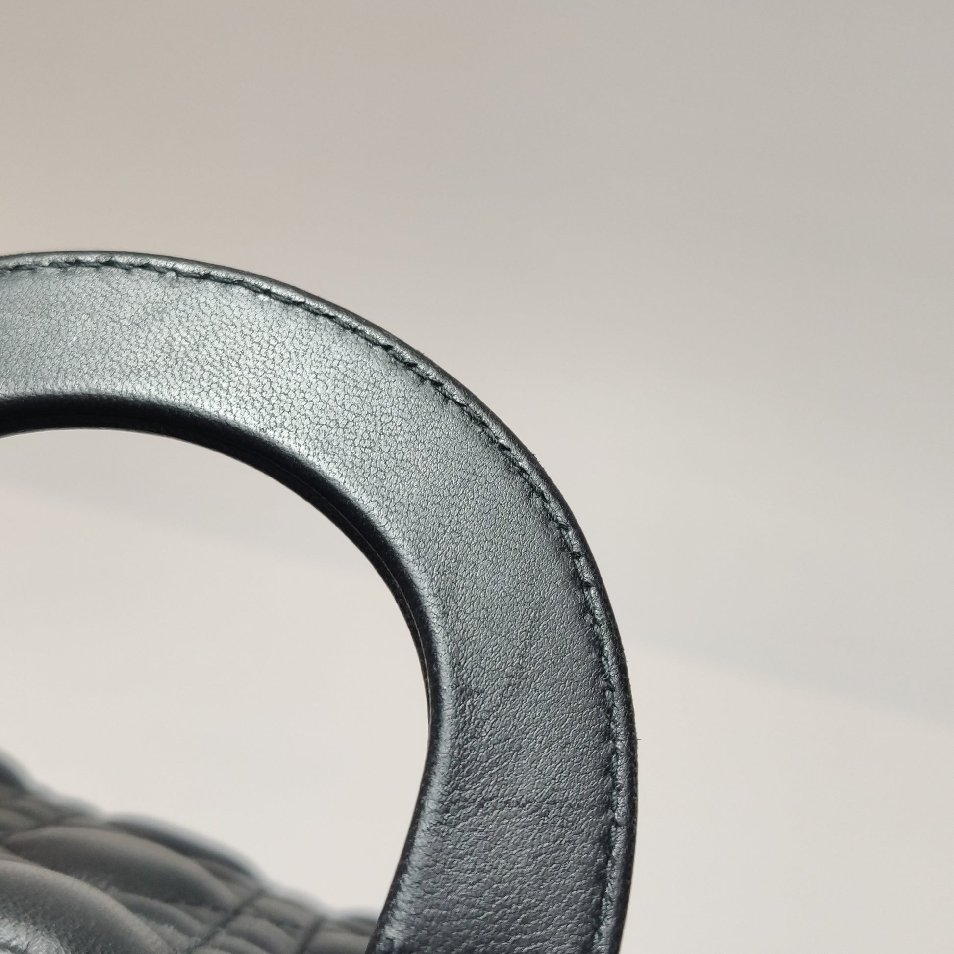 Dior Lady Dior Micro Black Quilted