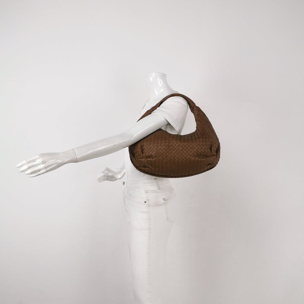 Bottega Veneta Belly Hobo Brown Small