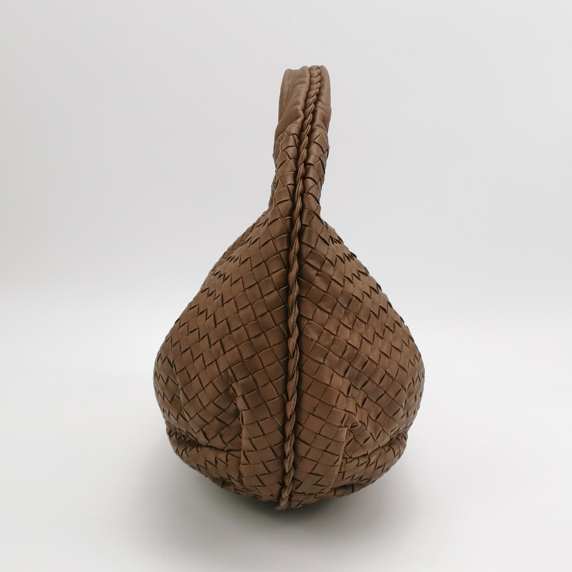 Bottega Veneta Belly Hobo Brown Small