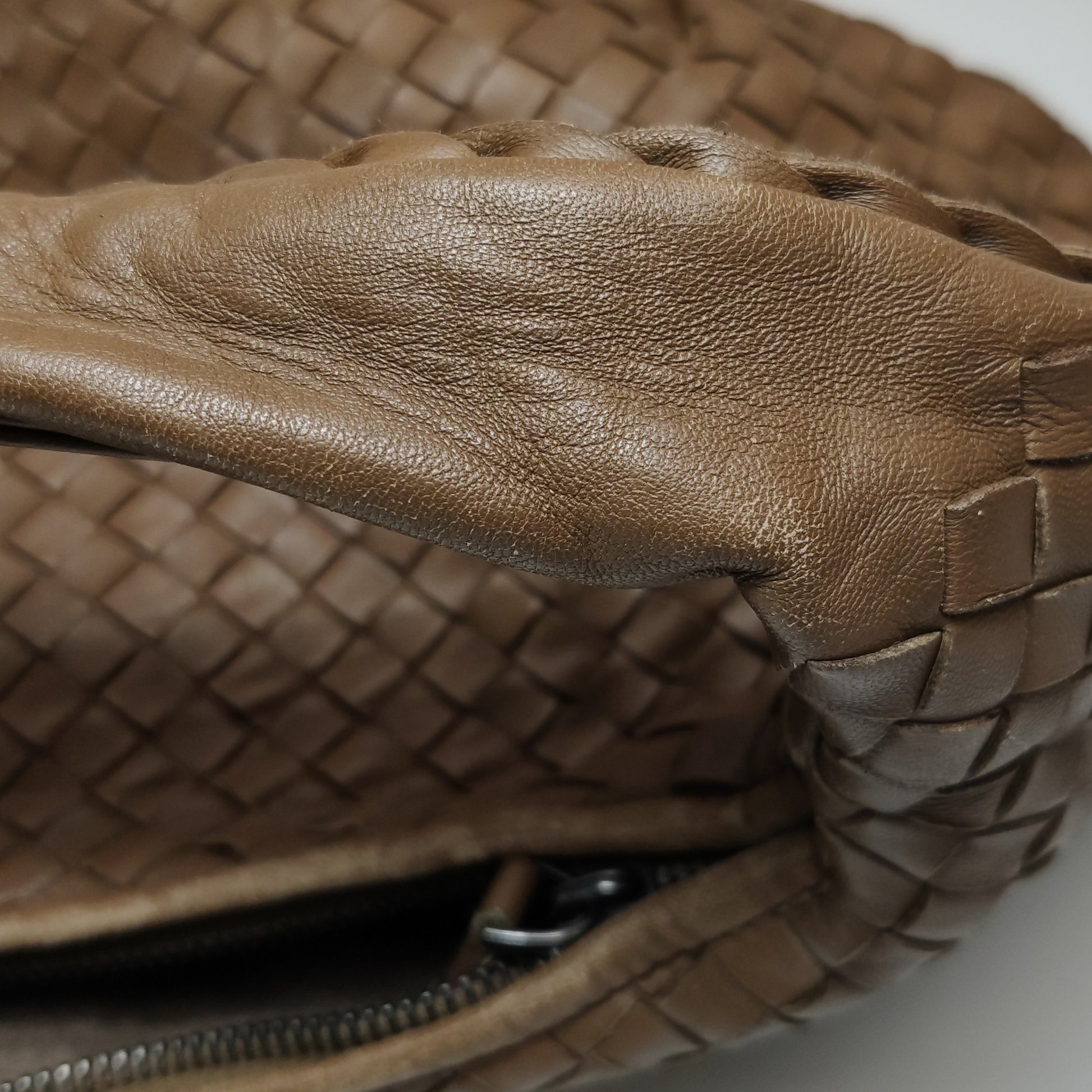 Bottega Veneta Belly Hobo Brown Small