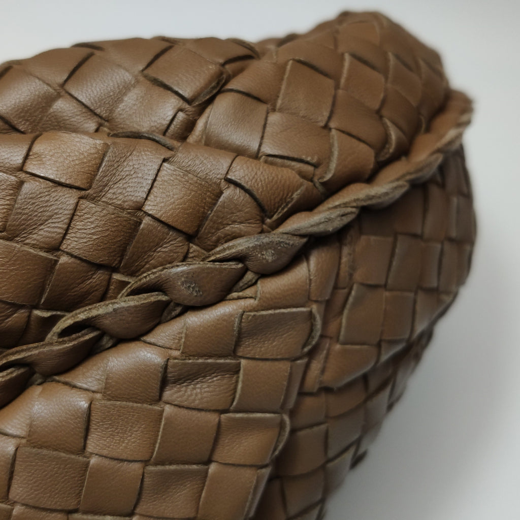 Bottega Veneta Belly Hobo Brown Small