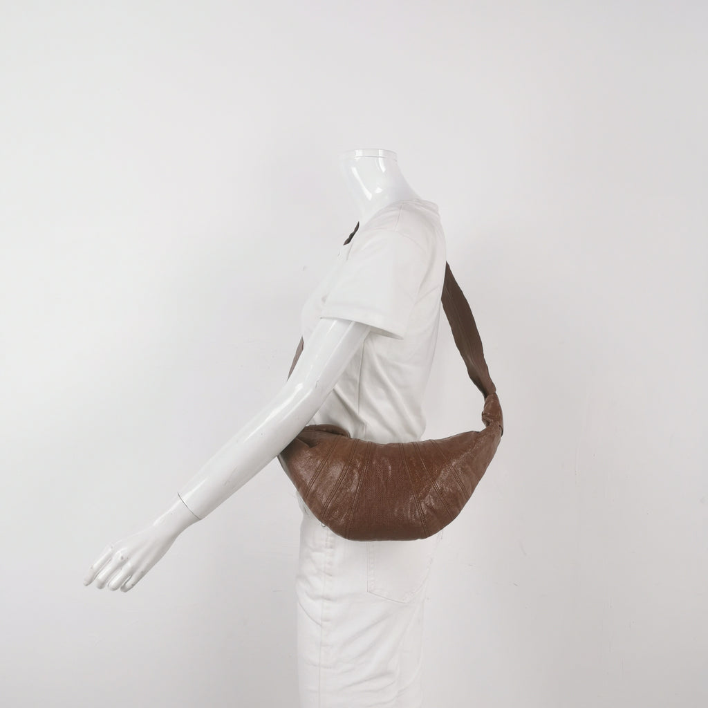 Lemaire Croissant Small Brown