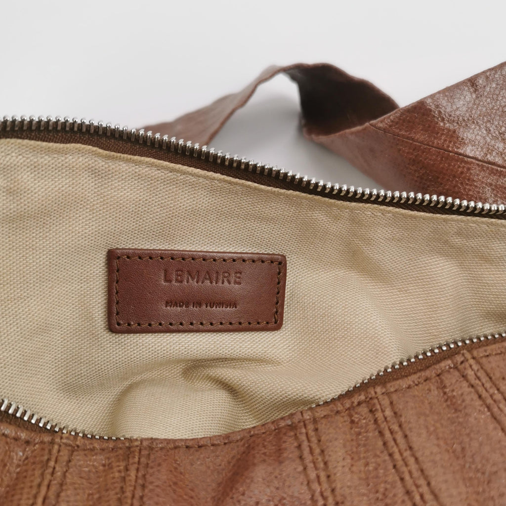 Lemaire Croissant Small Brown