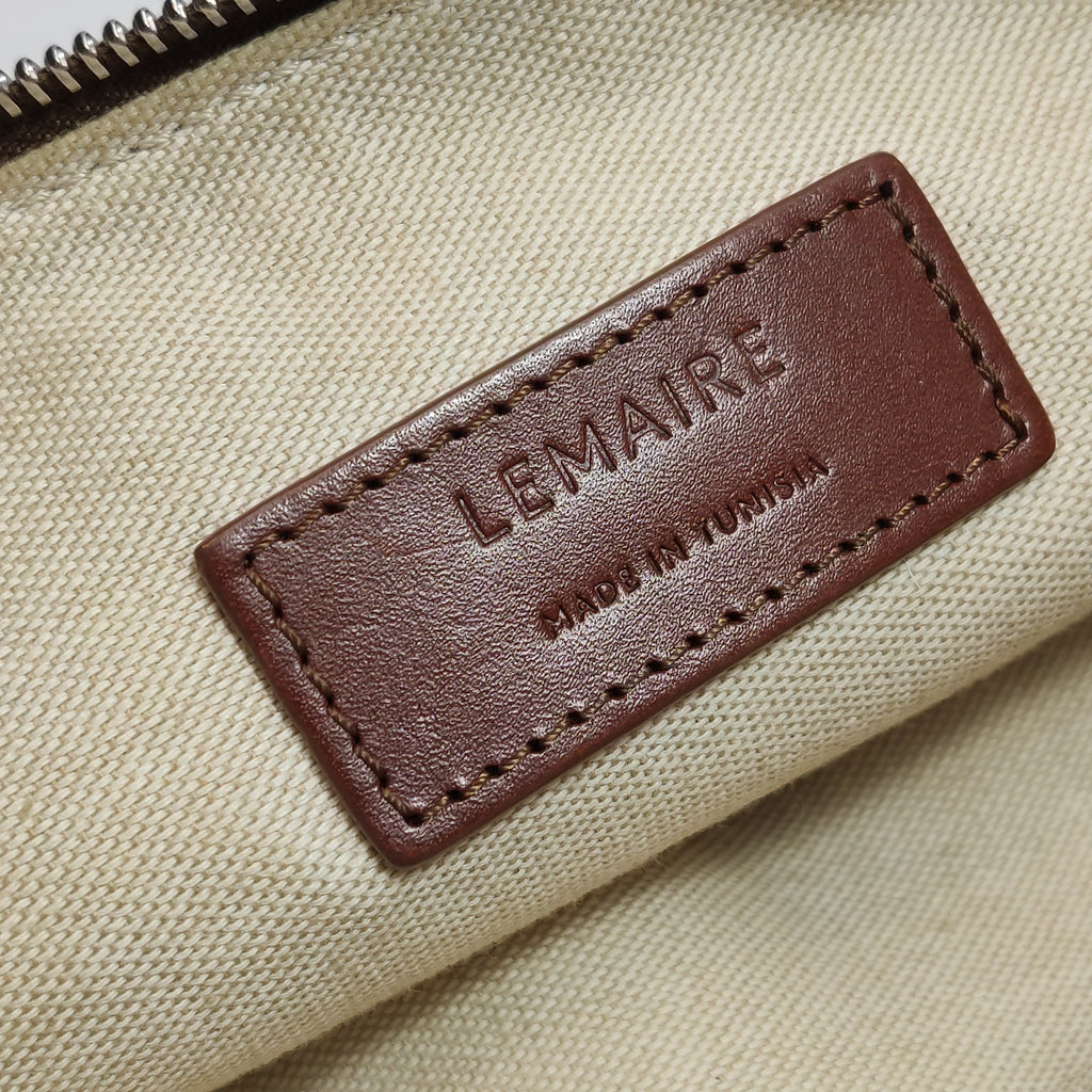 Lemaire Croissant Small Brown