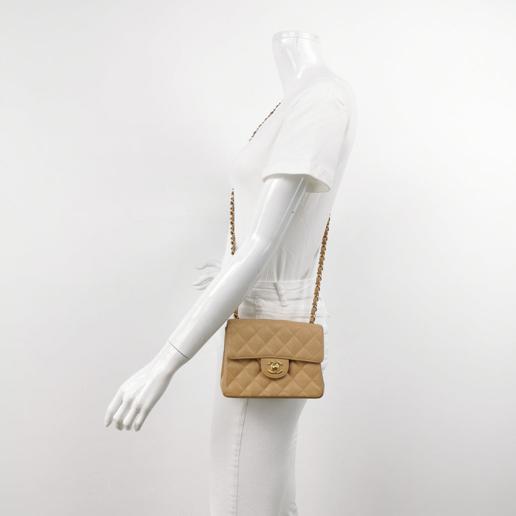 Chanel Mini Square Flap Caviar