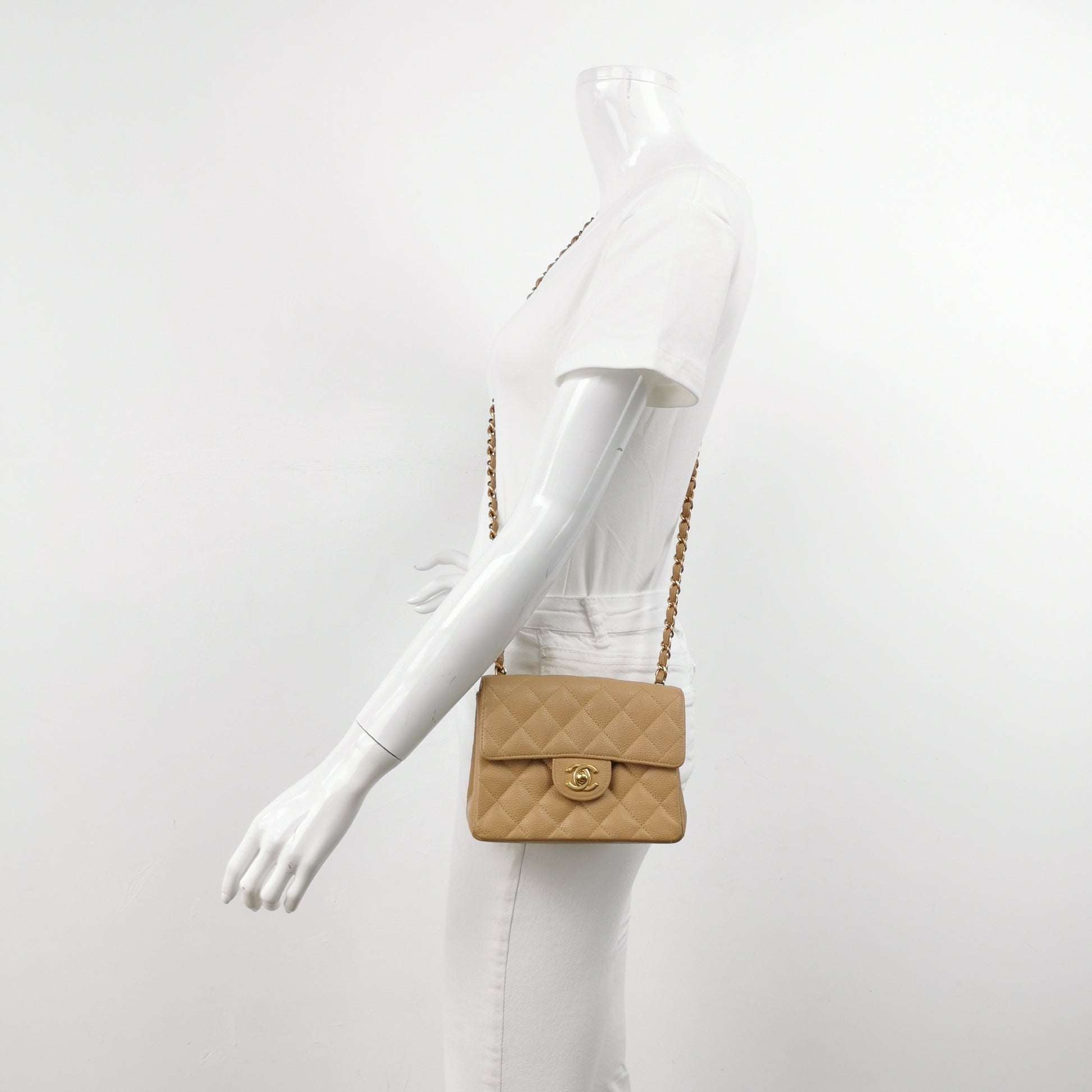 Chanel Mini Square Flap Caviar