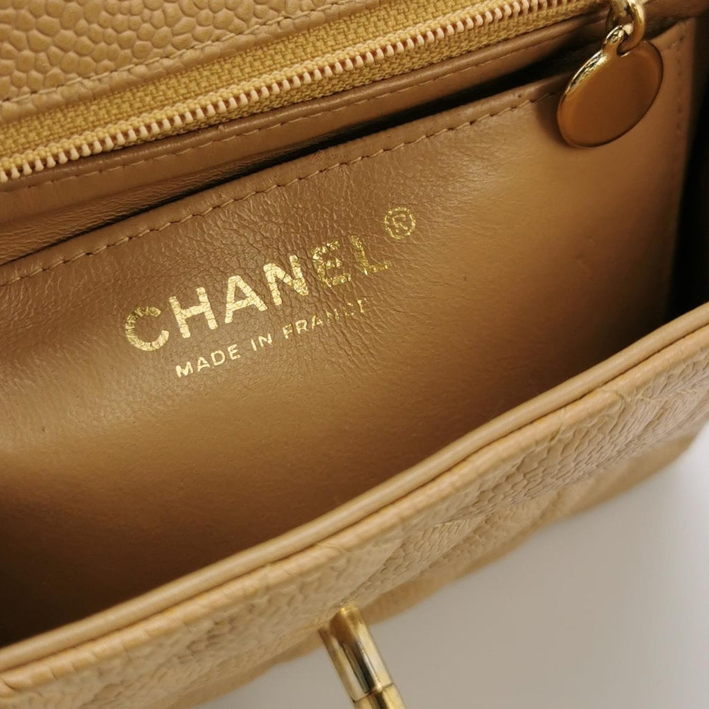 Chanel Mini Square Flap Caviar