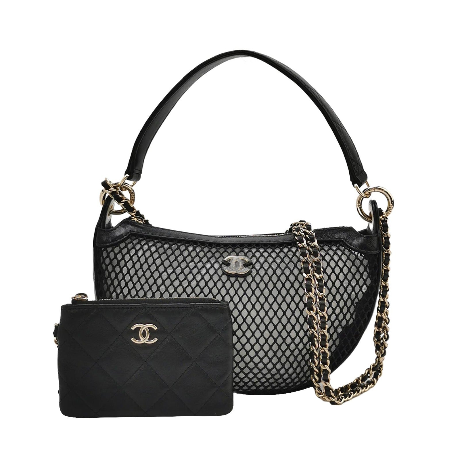 Chanel 25 Mesh Shoulder Bag
