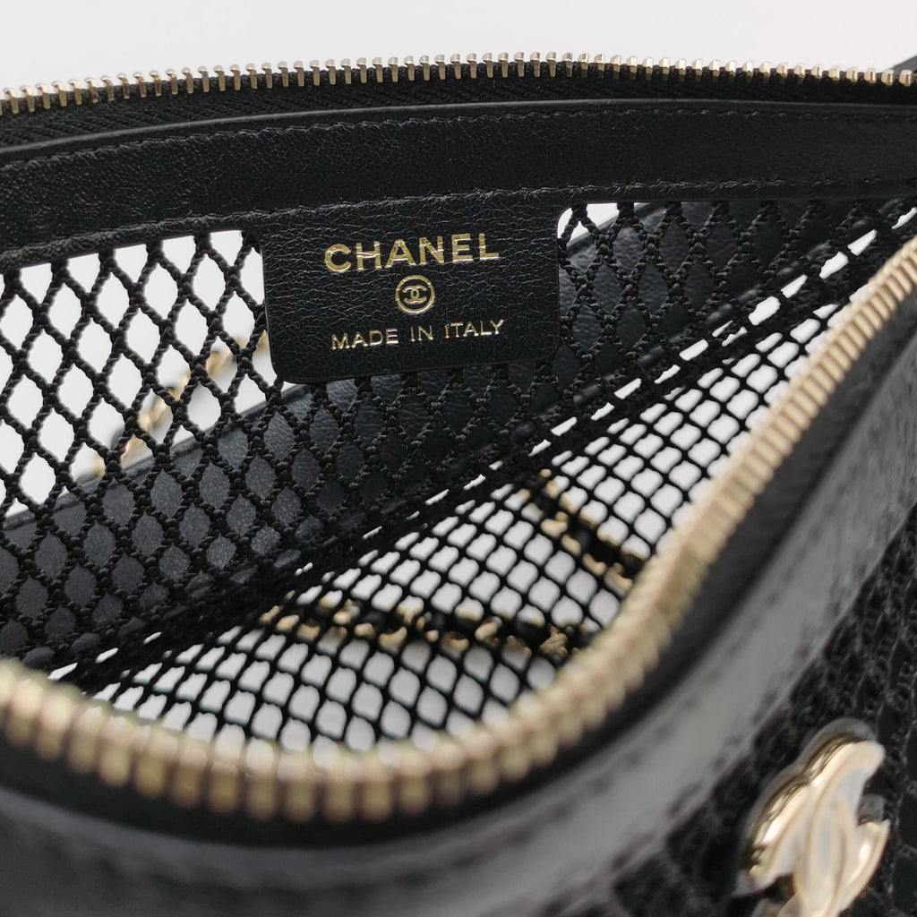 Chanel 25 Mesh Shoulder Bag
