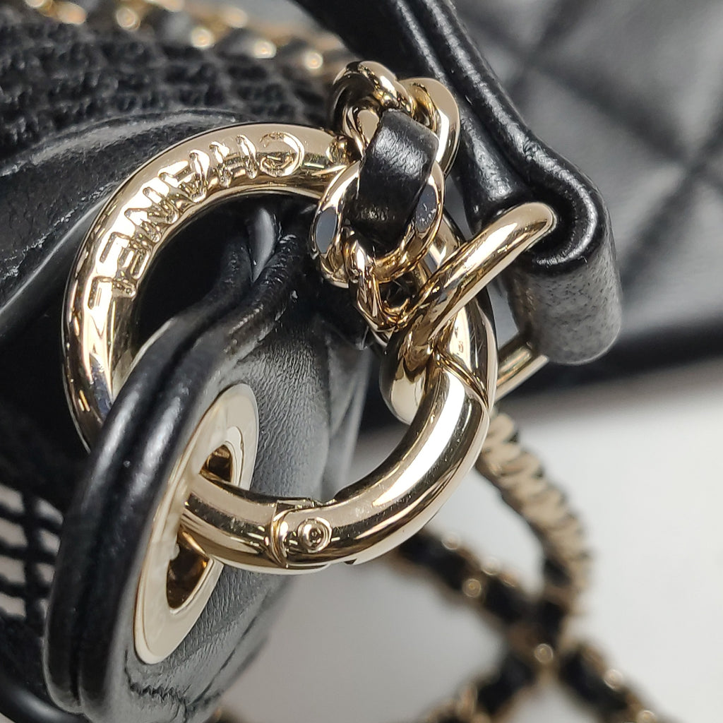 Chanel 25 Mesh Shoulder Bag